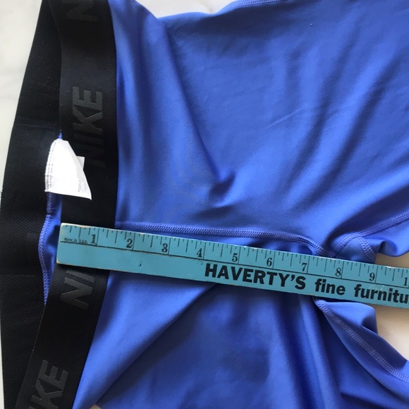 NWT Nike Blue Training Leggings Size M - Picture 6 of 8